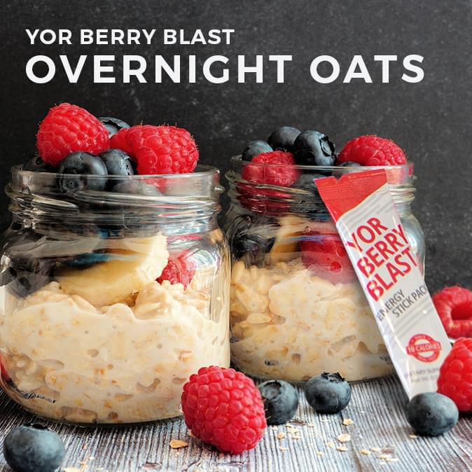 YOR Berry Blast Overnight Oats